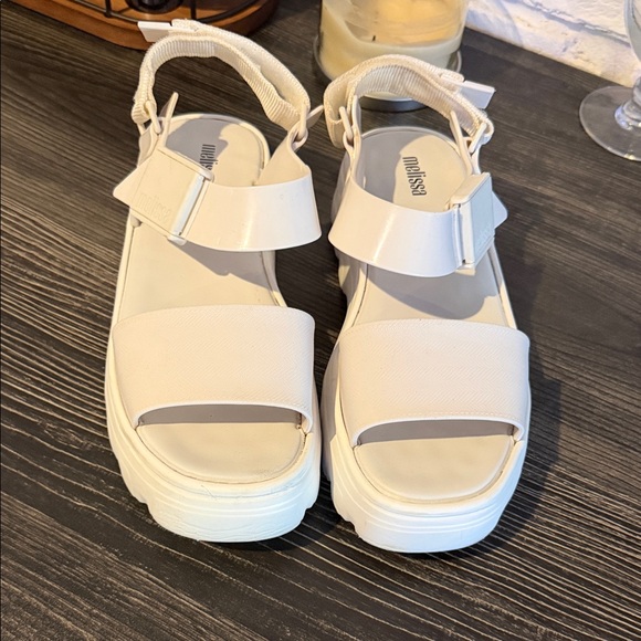 Melissa Women's White Sandals - Picture 2 of 6